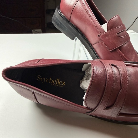 Seychelles Burgundy Loafers for Women - Picture 4 of 8